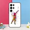 Tennis Racket Tennis Ball Case For Samsung Galaxy S24 Ultra S23 S22 S9 S10 Note 10 Plus Note 20 S20 FE S21 FE Cover
