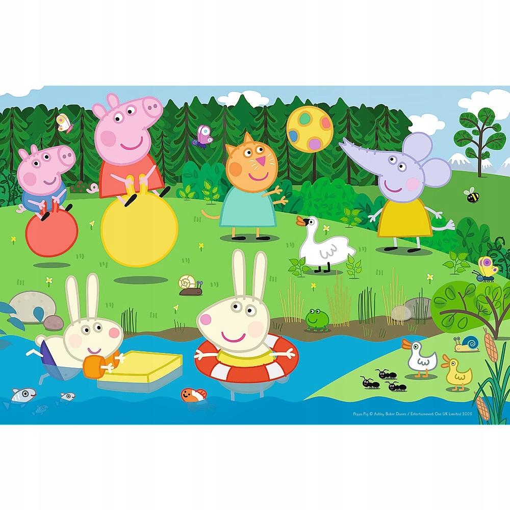 PUZZLE 60 WAKACYJNA ZABAWA PEPPA PIG 17326