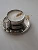 1 Set Kaffeetasse Untertasse Löffel Retro Edelstahl leichter Luxus Kaffee Milch Tassen Tablett Teller Löffel