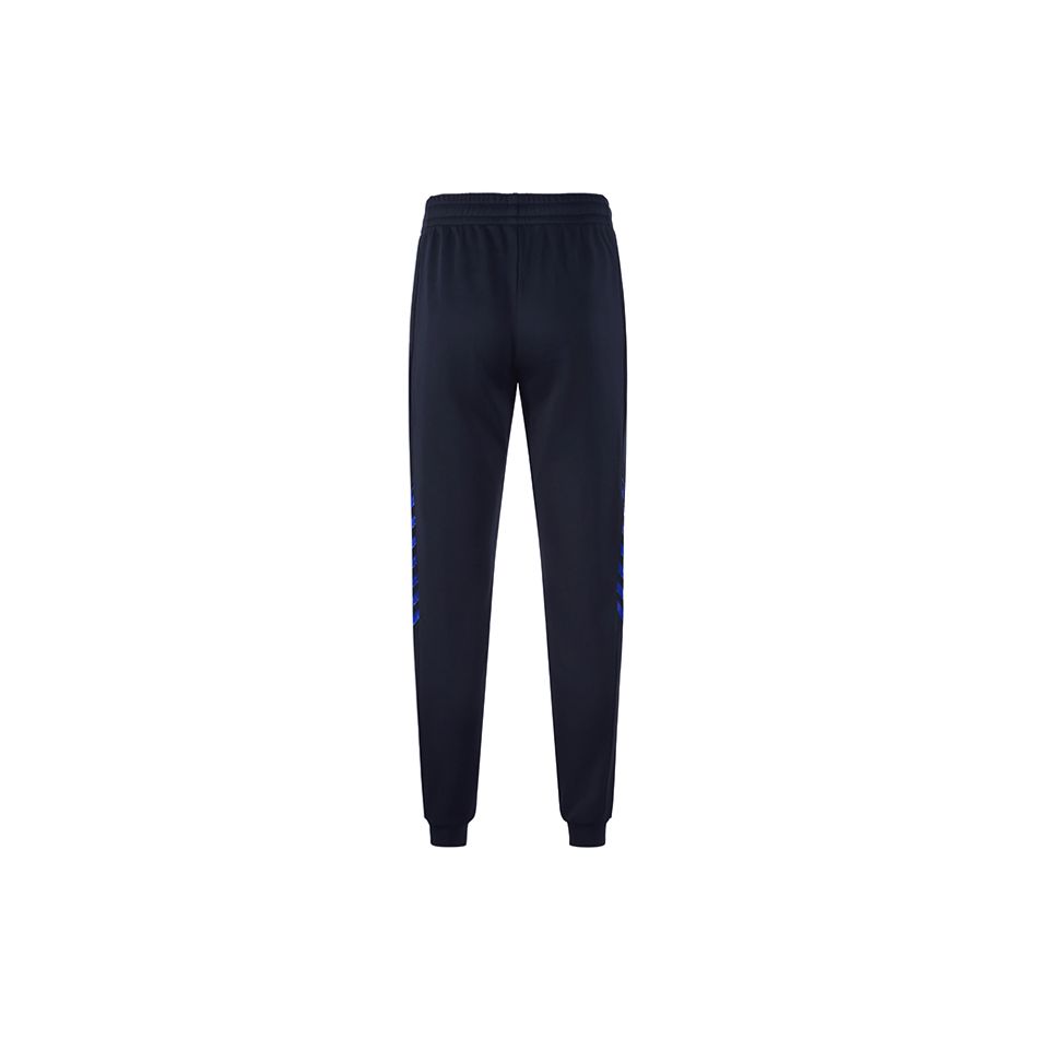 Emporio Armani EA7 FW22 Letter Print Elastic Waist Cuffed Casual Pants Men Bottoms Navy-Blue 6LPP55-PJ16Z-1578