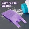 200Count Disposable Baby Diaper Bags Scented Diaper Sacks with Tie Handle