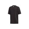 adidas Originals Big Trefoil Boxy Tee Oversized Print Men Tops Black FM9904