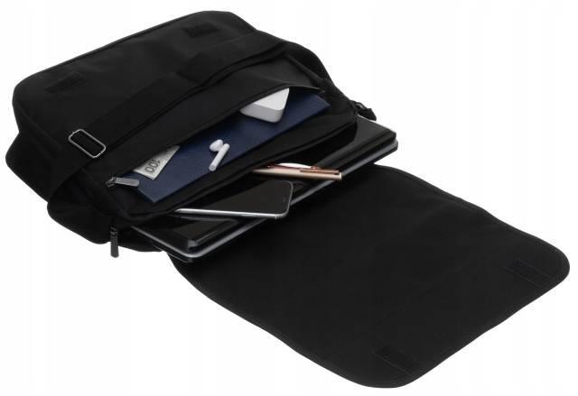 Młodzieżowa torba z poliestru ze szerokim, regulovaným paskiem - Loren