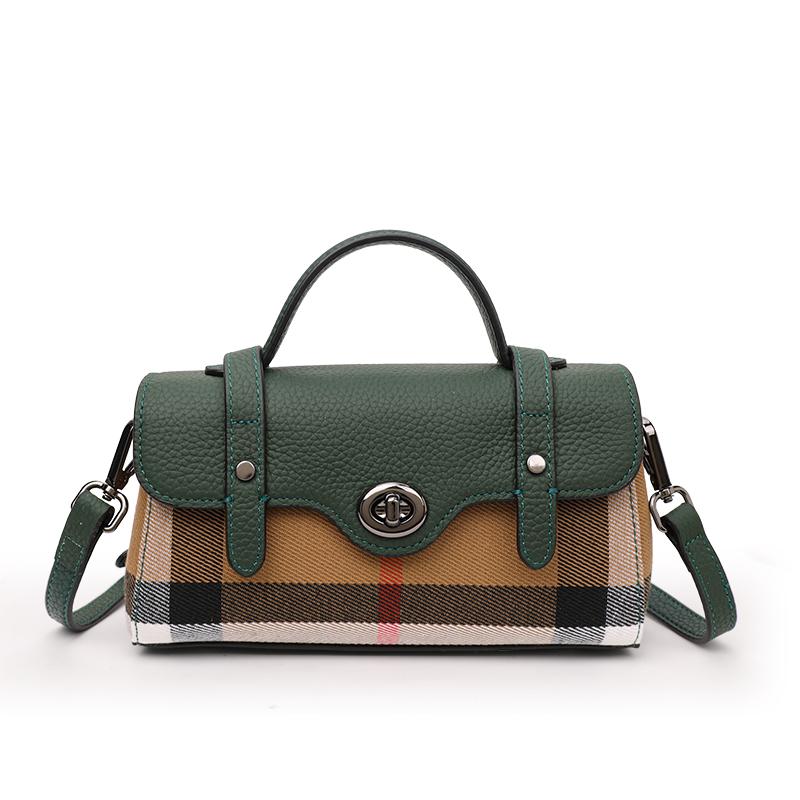 Aidrani Classic клетчатая сумка через плечо на одно плечо мини-сумка из холщовой кожи в стиле пэчворк 6680₽