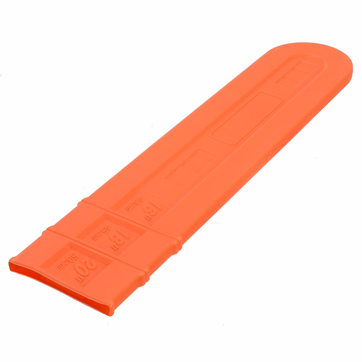 

PDTO 16 дюймов, 18 дюймов, 20 дюймов, оранжевая крышка стержня бензопилы, ножны, универсальная направляющая пластина