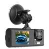 Universal Interior Monitor HD 1080P 12V Auto Accessories 3 Lens Driving Video Recorder 2 Inch Screen Car DVR Dash Cam Rearview Camera