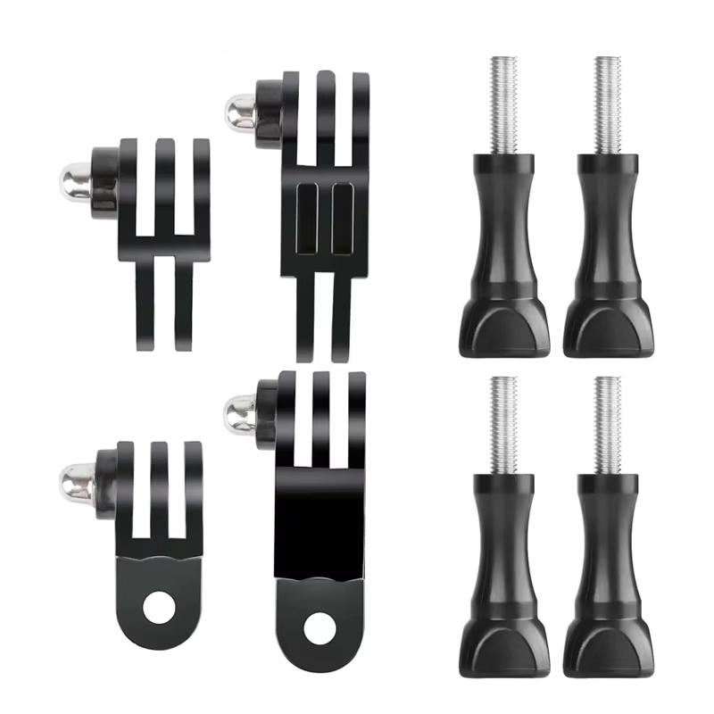 Three-Way Adjustable Arm Extension Pivot Mount For GoPro Hero 13 12 11 10 9 8 SJCAM SJ4000 AKASO Insta360 DJI Osmo Action Camera
