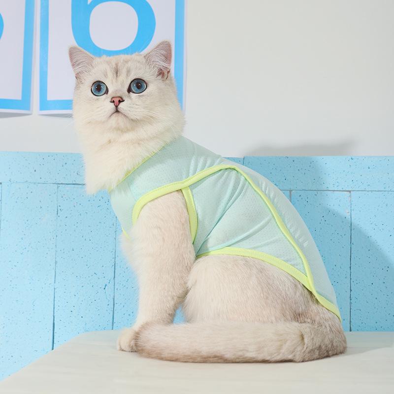 

Летний жилет против выпадения шерсти для кошек и собак S: Chest 36cm (3-5 lbs)