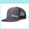 Casual Mesh Baseball Cap With Adjustable Fit For Summer Sun Protection