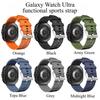 Silicone Men Strap For Samsung Galaxy Ultra Watch 7 47mm Loop Sports Band For Samsung Galaxy Ultra 2025 Watch 47mm Watchband Bracelet