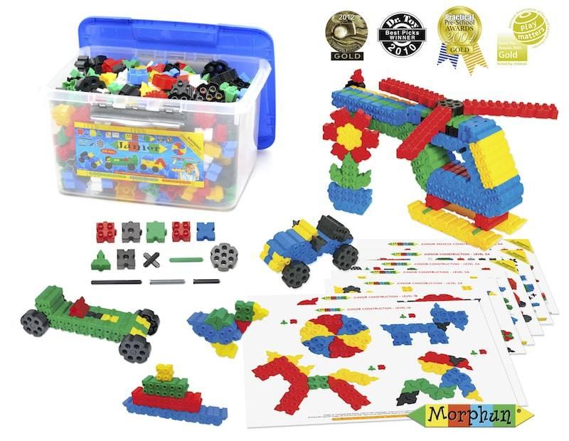 Morphun Junior 500 El. - Klocki Konstrukcyjne