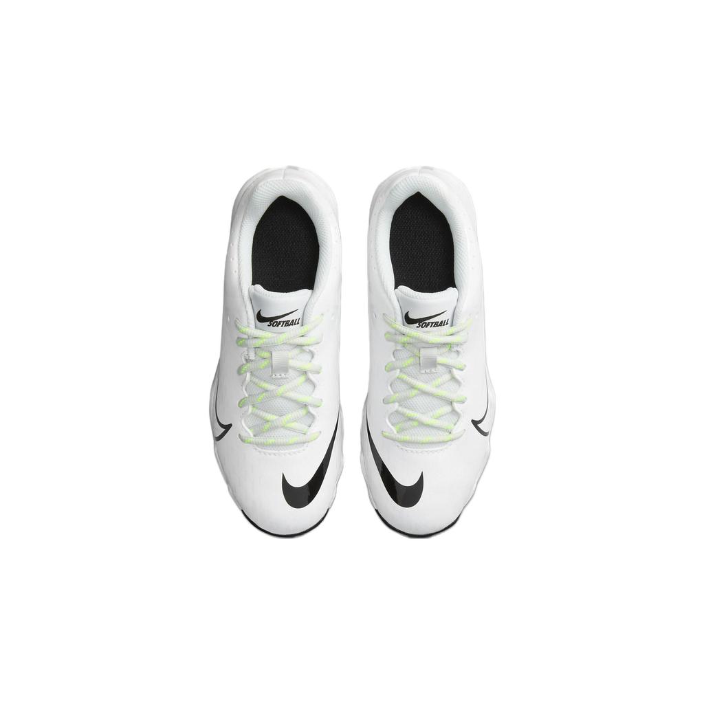 Nike Hyperdiamond 4 Keystone GG GS White Black Kids Sneakers Photon-Dust Volt CZ5919-103
