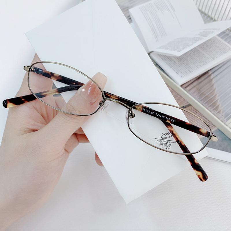 High Quality Pure Titanium Reading Glasses For Men Women Retro Metal Frame Oval Eyeglasses Elegant Luxury Small Sun Glasses