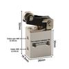 Valvola Pneumatica a 3 Vie Valvola Meccanica Pneumatica Controllo Uscita Aria Attrezzatura Automatica Installazione Facile 26*16.5*52mm