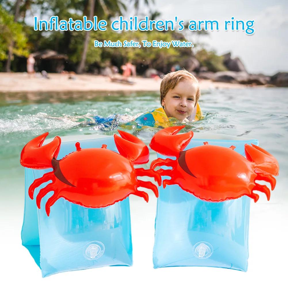 PVC Inflatable Buoyancy Rings Float Children Buoyancy Water Sleeve Safe Children Buoyancy Rings for Kids Water Learning Sports