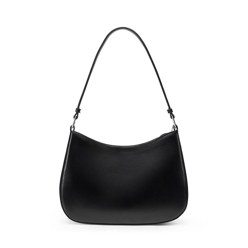 

Yan High-End Leather Women S Bags, Armpit Bags, Spring And Summer Design Women S Bags, White Fashion Single Shoulder чорний