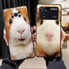 Funda Phone Cover Case for Xiaomi Poco F8 F1 M3 M4 M7 C75 C71 X3 X4 X5 X7 Pro F3 C50 C61 M5 Cute Hamster