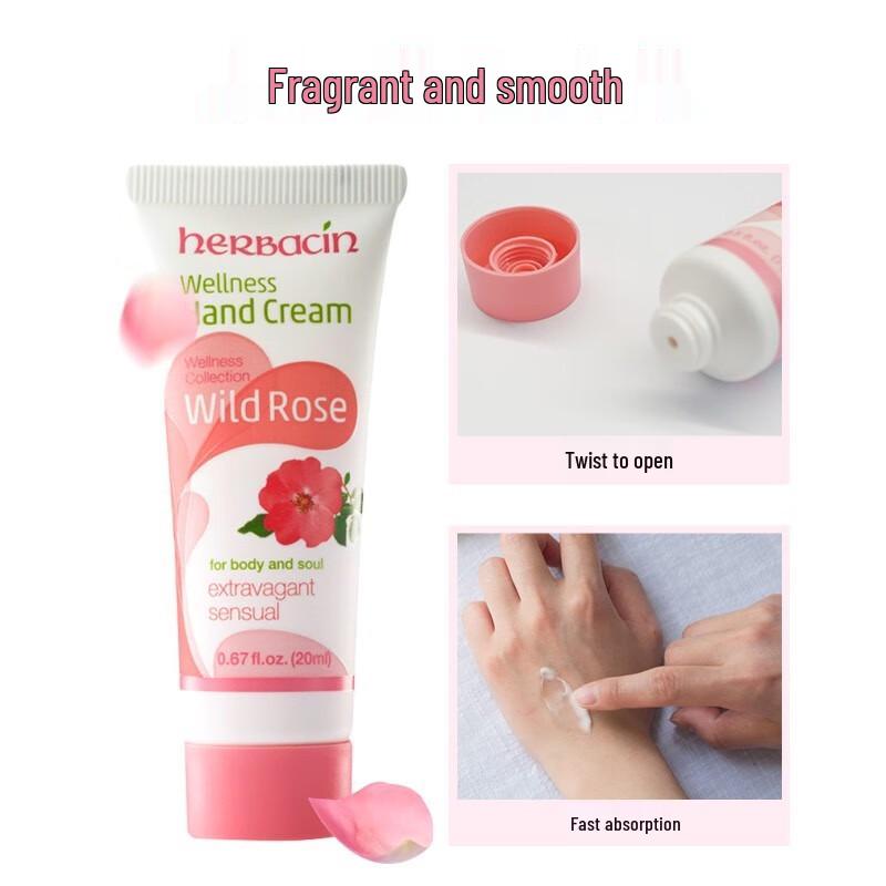 Herbacin Little Chamomile Rose Hand Cream