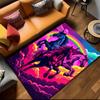 1pc Unicorn Carpet Rug for Living Room Bedroom Home Sofa Decoration,Kids play Non-slip Floor Mat