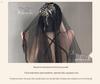 Ruo Lan Sweet Style Mesh Wedding Lingerie Set with Open Crotch Pajamas 9279