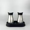 Glass Seasoning Dispenser Set with Tray