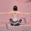 Bolded Figure 8-Shaped Tensioner TPE Tube Yoga Elastic Band Durable Tension Rope  Shoulder Opening