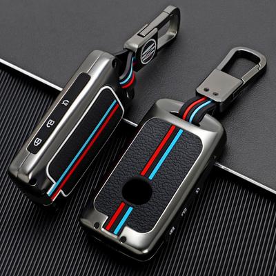Capa de chave remota de carro de liga de zinco, capa protetora para Mazda 3 Alexa CX4 CX5 CX-5 CX8 CX-30 CX30 2019 2020, acessórios de proteção