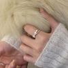 Inele Cruce Perle Niche Femei Simple Stil Rece Lux Ușor Senzație Seniorială Personalitate Modă Bijuterii Deget Arătător