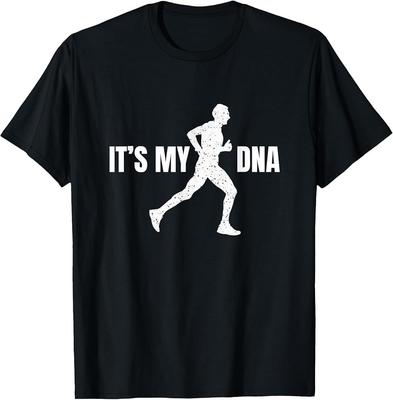 Funny Runner It#039;s My DNA Running Lovers Gift TShirt Unisex T-Shirt