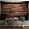 Dark Wood Texture Tapestry Wall Hanging Abstract Art Hippie Tapez Living Room Home Decor Background Cloth