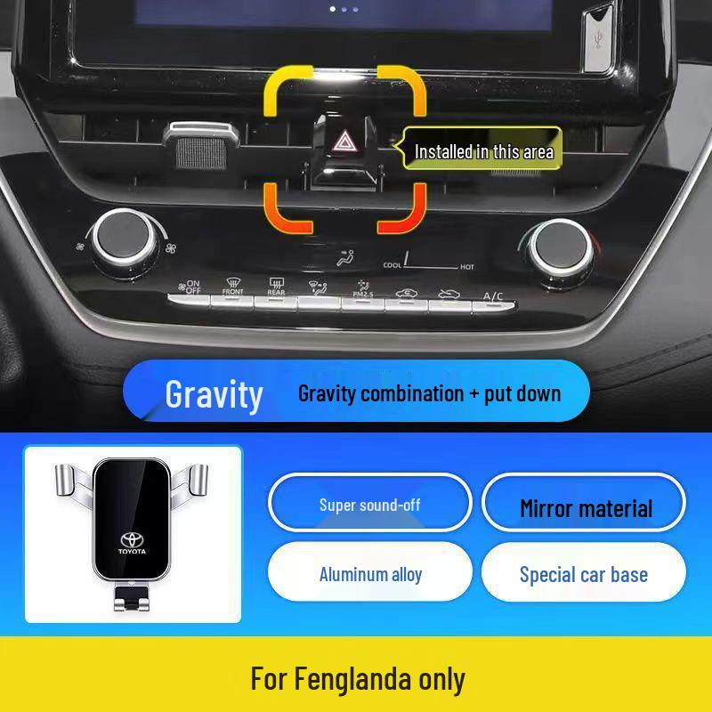 Car Phone Holder for 2021 Toyota Corolla, Levin, RAV4, Wildlander, and Camry
