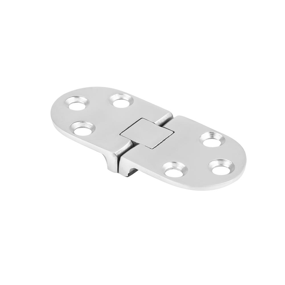 2Pcs Boat Stainless Steel Hinges Stamping Cabinet for Marine Cabin Door 66 * 30mm
