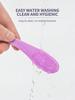 1pc Nose Brush, Facial Pore Cleaner, Portable Blackhead Massage Brush, Beauty Cleansing Tool, Facial Cleansing Brush