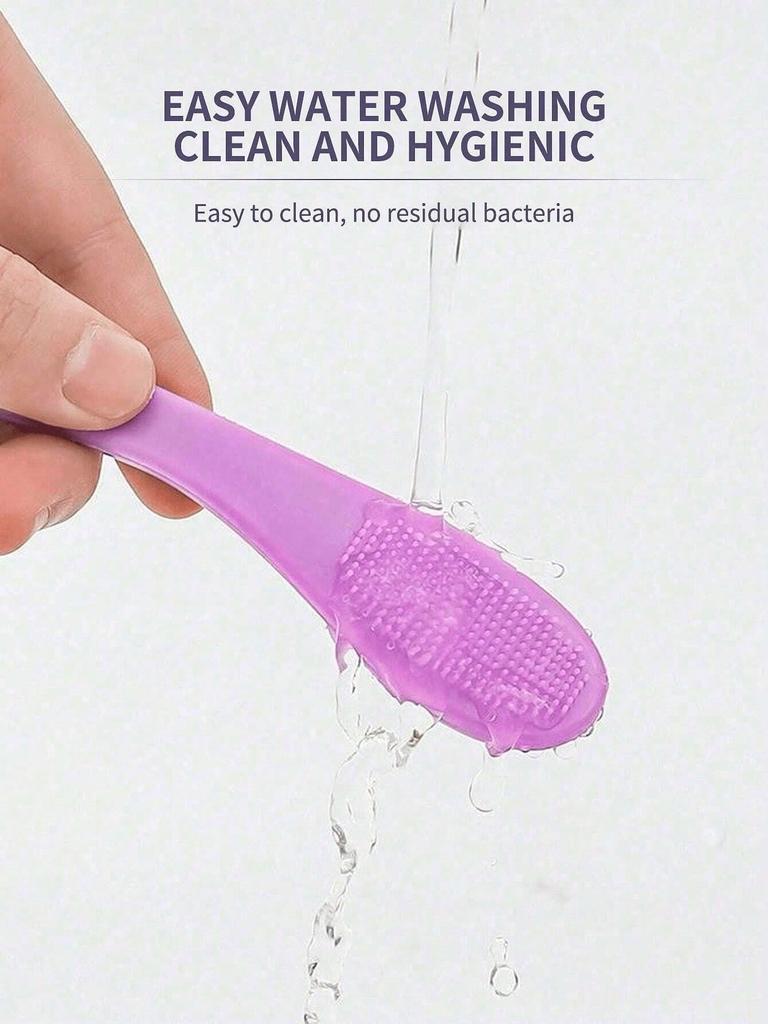 1pc Nose Brush, Facial Pore Cleaner, Portable Blackhead Massage Brush, Beauty Cleansing Tool, Facial Cleansing Brush