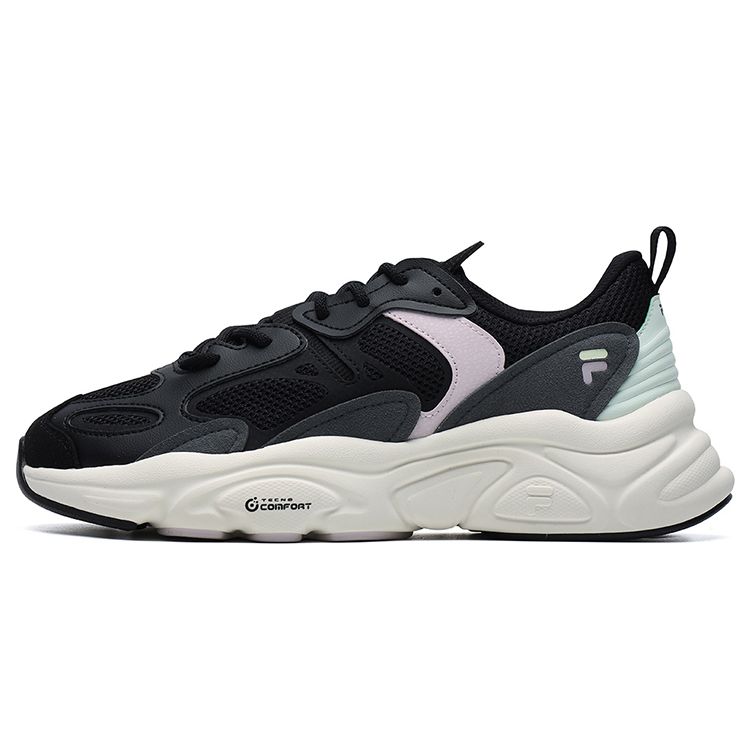Fila Mars 2.0 Mesh Comfortable Lightweight Sports Low-Top Dad Shoes Women Sneaker Black Gray F12W124156FBD