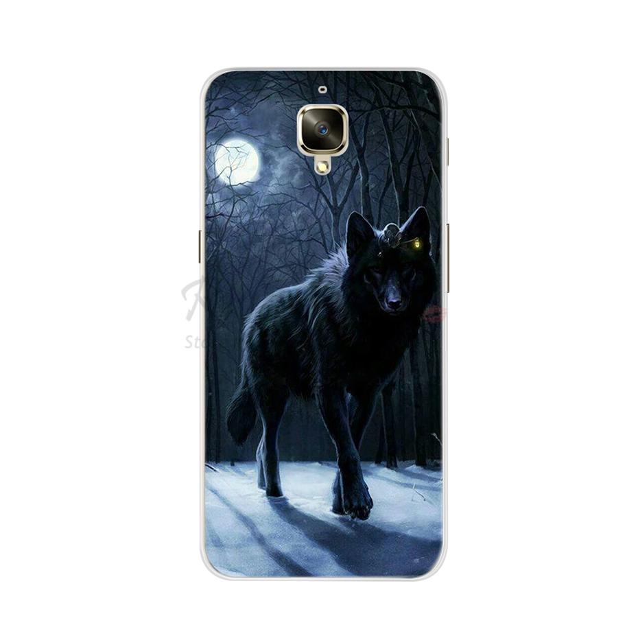 For OnePlus 3t Case Oneplus 3 Back Cover Ultra Thin Silicone Cartoon For Oneplus 3T Cover One Plus 3 Three Phone case Soft Coque