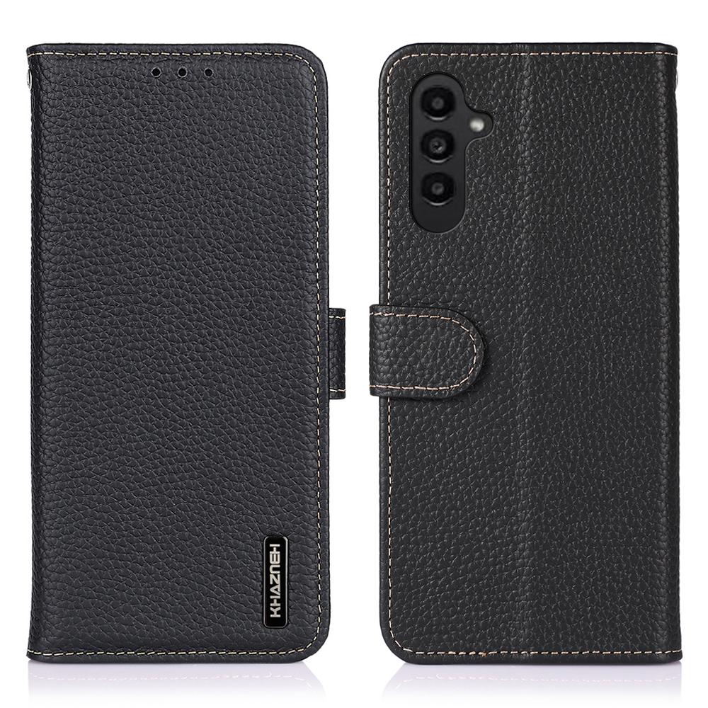 KHAZNEH Чехол-книжка из натуральной коровьей кожи для Samsung Galaxy A17 5G/A17 4G/A26 5G A
