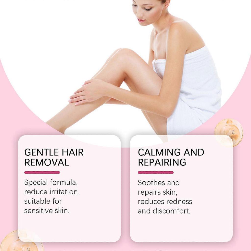 Limited time!!Oceaura Skin Hair Removal Cream, With Its Gentle Ingredients, Nourishes, Makes The Skin Delicate, Tender And Smooth
