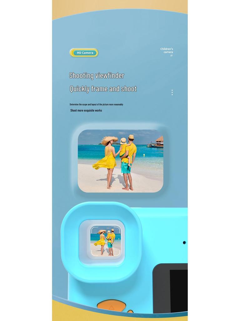 Children's Instant Camera: Capture Photos & Videos with Thermal Printing - HD Smart Photo Toy & Festive Gift