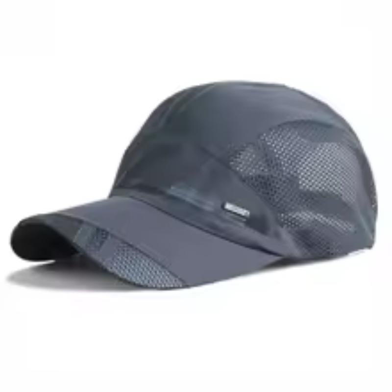 Verstellbare Schnelltrocknende Atmungsaktive Mütze Laufen Baseball Sommer Mesh Kappe Schirm Sportlich Cool Mode Heiß Outdoor Beliebt Männer Frauen