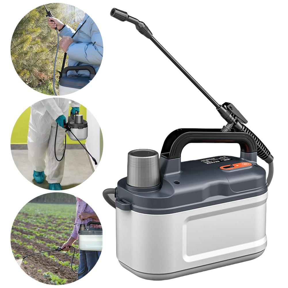 4L Battery Powered Sprayer with 2000mAh Rechargeable Battery Garden Sprayer Plant Sprayer for Garden Lawn and Other Cleaning