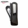 Motorcycle Walkie-Talkie Leather Holster: Fits Handheld Radios GP338D, XIRP7500/7550, P8668