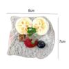 Double Layer Stress Relief Toy Slow Rising Fidget Toy Realistic Bread Toy  Photography Props