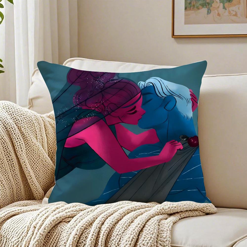 Mythic Romantic Manga LLore OOlympuse Cushion Cover Pillowcase Antidustmite living Room Sofa Decor Cushion Room