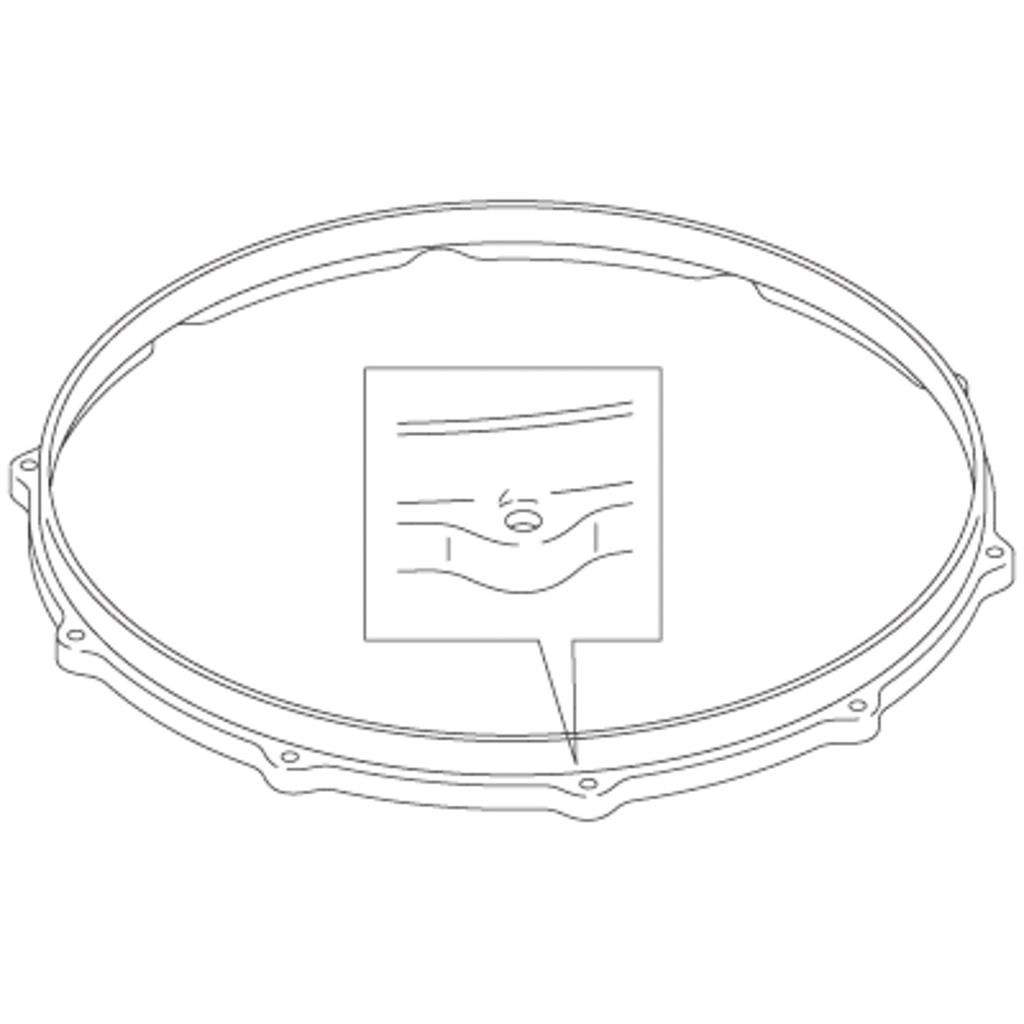 Pearl Mastercast Hoop DC-1410