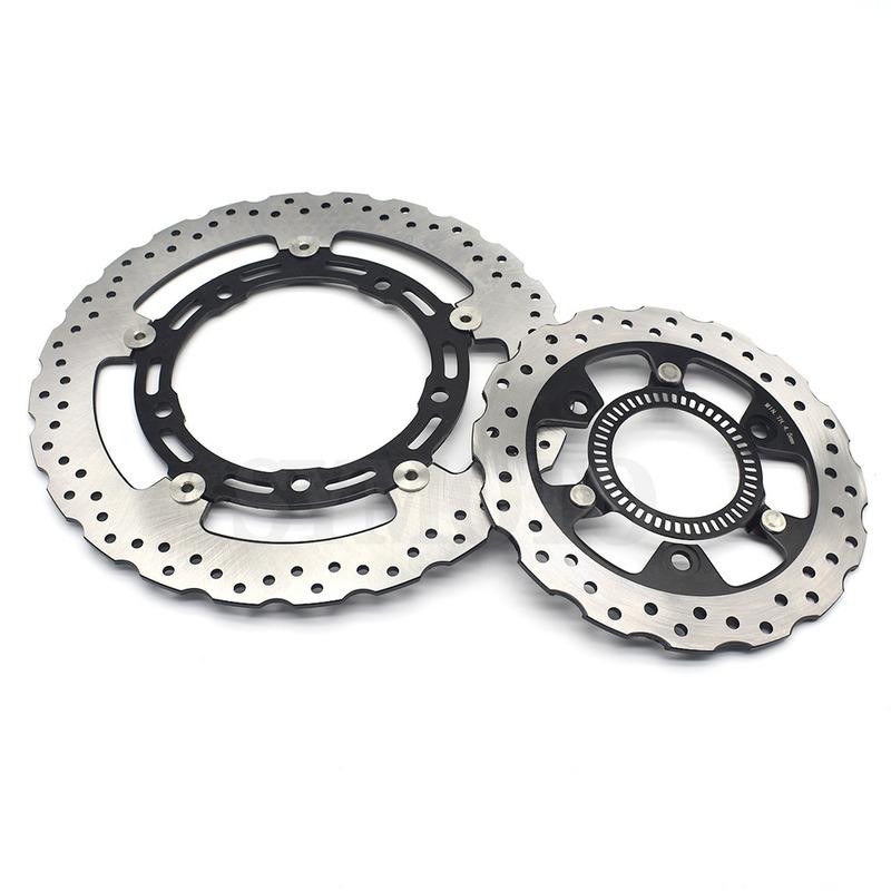 Motorcycle Front Rear Brake Disc Rotor For Kawasaki Ninja 400 EX 400 ABS 2017-2021 Z400 Ninja400 EX400 ABS KRT 2018-2021 Z 400