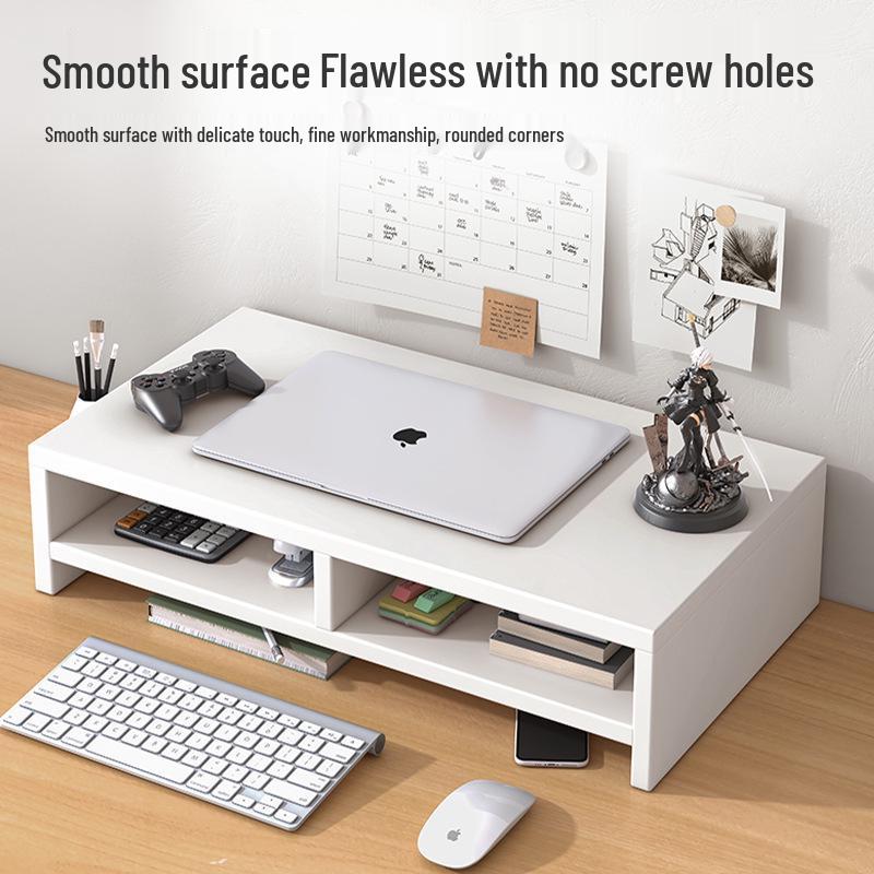 Masaüstü Bilgisayar Monitör Yükseltici Stand ve Ofis Depolama Rafı