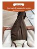 2026 Autumn/Winter Women's High-Waist Woolen Wide-Leg Floor-Length Pants