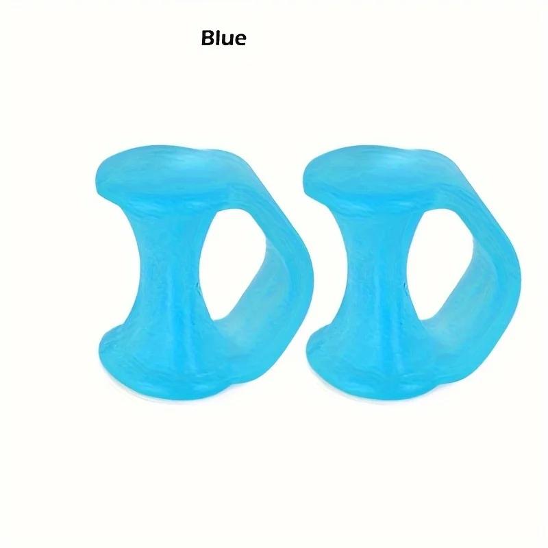 2pcs Silicone Toe Separator Finger Feet Care Protector Gel Toe Orthopedic Bunion Hallux Valgus Corrector Pedicure Spacer Yoga