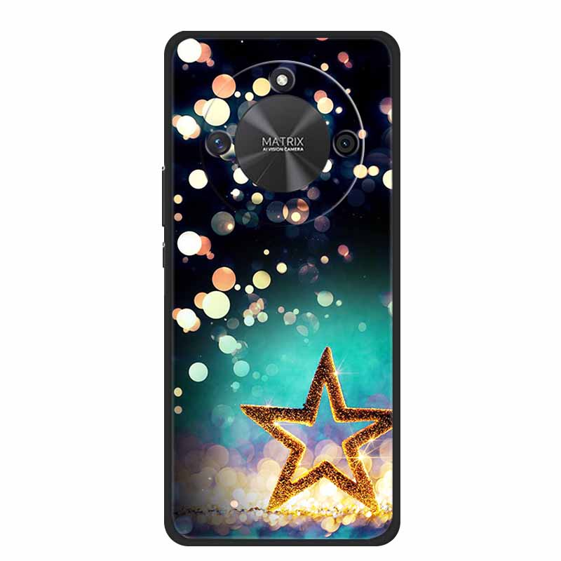 Phone Case For Honor X60 5G Back Cover Case HonorX60 Black Silicone Soft Funda For Honor X9c Smart Case HonorX9c Smart Coque Bag